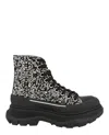 Alexander Mcqueen Tread Slick Boots In Black
