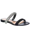 ALEXANDER MCQUEEN ALEXANDER MCQUEEN CRYSTAL SUEDE SANDAL