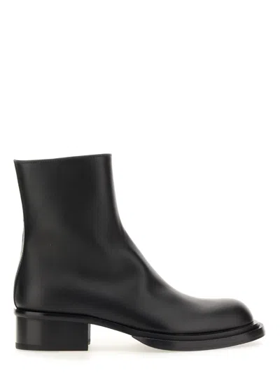 ALEXANDER MCQUEEN CUBAN STACK BOOT