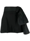Alexander Mcqueen Women's Oversize Bow Tailored Shorts
