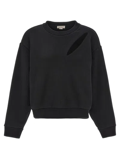 ALEXANDER MCQUEEN ALEXANDER MCQUEEN 'CUT AND SEW' SWEATSHIRT