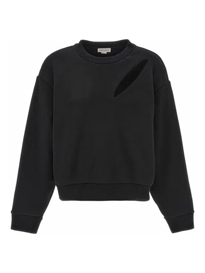 ALEXANDER MCQUEEN CUT AND SEW SWEATSHIRT