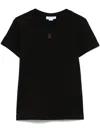 Alexander Mcqueen Cut & Sew T-shirt In Black