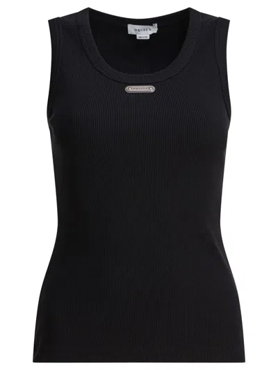 ALEXANDER MCQUEEN ALEXANDER MCQUEEN CUT & SEW TOP