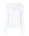 Alexander Mcqueen Cut-out Cardigan In White
