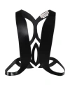 Alexander Mcqueen Leather Vest In Black