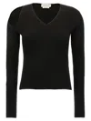 Alexander Mcqueen Cutout Ribbed Wool-blend Sweater In Black