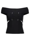 Alexander Mcqueen Lex Sliced Top Ld32
