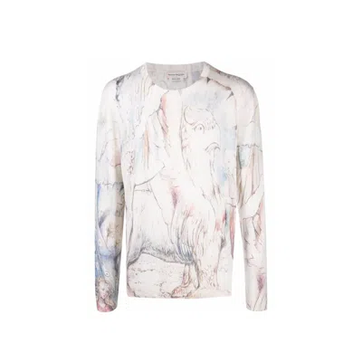 ALEXANDER MCQUEEN DANTE PRINT PULLOVER