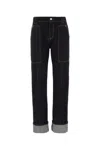 Alexander Mcqueen Dark Blue Denim Jeans