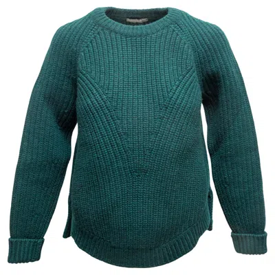 Pre-owned Alexander Mcqueen Dark Green  Wool & Cashmere Sweater Size Us M