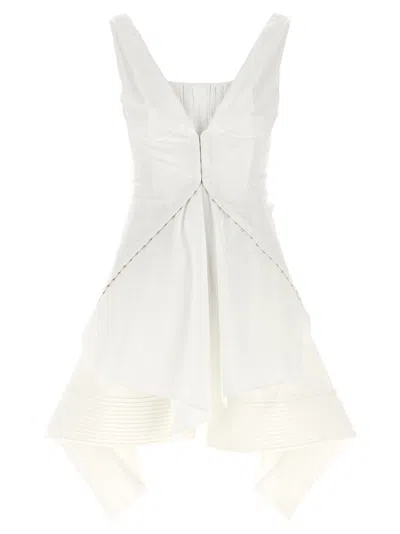 Alexander Mcqueen Day Dress In White