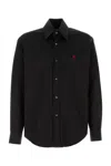Alexander Mcqueen Poplin Shirt With Cuffed And Long Sleeves