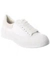 Alexander Mcqueen Plimsoll Leather Sneaker