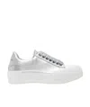 Alexander Mcqueen Deck Plimsoll Low-top Sneakers In White