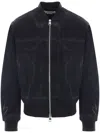 Alexander Mcqueen Alexander Mc Queen Lightweight Zipped Jacket Black In Black