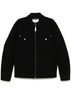 Alexander Mcqueen Denim Jacket In Black