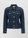 Alexander Mcqueen Mcqueen Women Denim Jacket