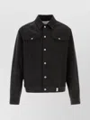 Alexander Mcqueen Denim Jacket With Long Sleeves And Collared Neck