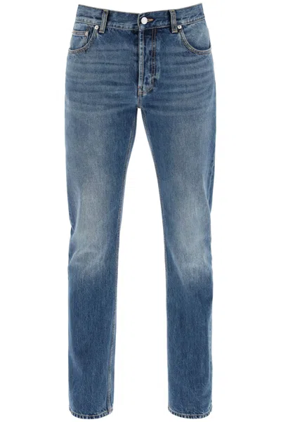 Alexander Mcqueen Denim Jeans In Blue