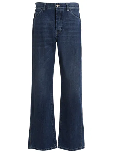 Alexander Mcqueen Alexander Mc Queen Workwear Denim Jeans In Blue