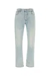 Alexander Mcqueen Denim Jeans In Bluewashed