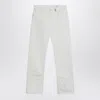 Alexander Mcqueen Alexander Mc Queen White Denim Trousers