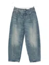Alexander Mcqueen Denim Trousers Clothing In Blue