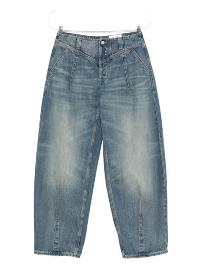 Alexander Mcqueen Denim Trousers Clothing In Blue
