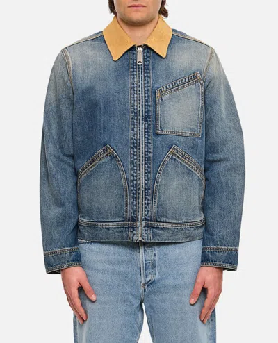 ALEXANDER MCQUEEN DENIM WORKWEAR JACKET