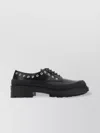 Alexander Mcqueen Alexander Mc Queen Tread Slick Leather Brogues In Black