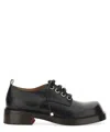 Alexander Mcqueen Alexander Mc Queen Lace Up Derby Shoes In Black
