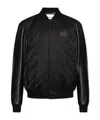 Alexander Mcqueen Diamond-quilting Bomber Jacket In Black