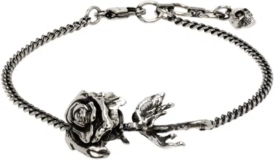 Alexander Mcqueen Dipped Rose Bracelet