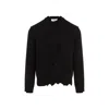 Alexander Mcqueen Skull Sweater In Nero