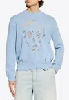 Alexander Mcqueen Mcqueen Skull Sweater