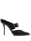Alexander Mcqueen Dolce & Gabbana Black Mun Viscose Shoes In Black