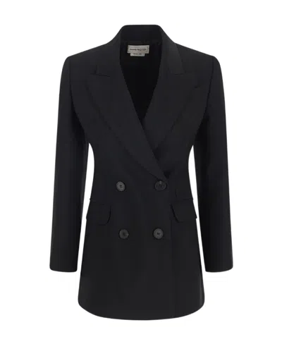 ALEXANDER MCQUEEN DOUBLE-BREASTED BLAZER