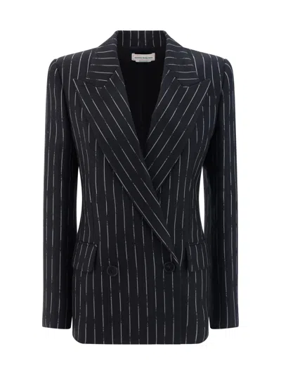 ALEXANDER MCQUEEN DOUBLE-BREASTED BLAZER
