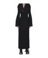 Alexander Mcqueen Single-breasted Coat In Black