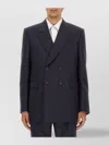 Alexander Mcqueen Double-breasted Flap Pockets Notched Lapels