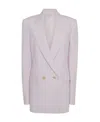Alexander Mcqueen Doppelreihiger Blazer In Pink