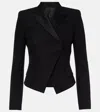 Alexander Mcqueen Double-breasted Wool-blend Blazer