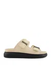 Alexander Mcqueen Hybrid Slide In Beige