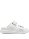 Alexander Mcqueen Double-buckle Slides