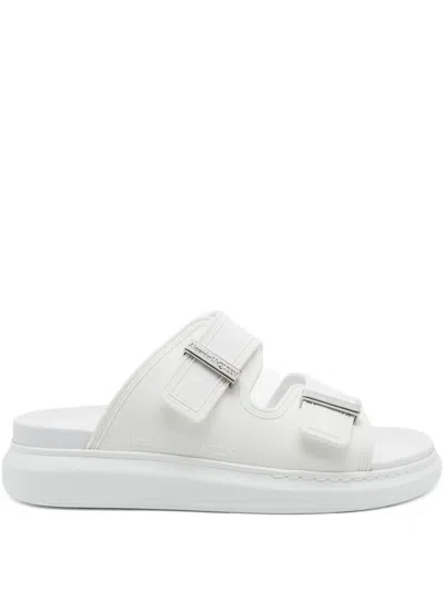 Alexander Mcqueen Double-buckle Slides
