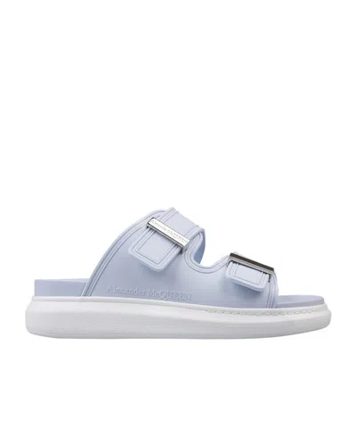 Alexander Mcqueen Double Strap Slip-on Sandals