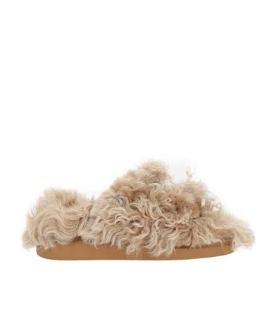Alexander Mcqueen Sandal Slide Hybrid In Multi