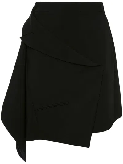 ALEXANDER MCQUEEN ALEXANDER MCQUEEN DRAP DECON TAIL MINI SKT