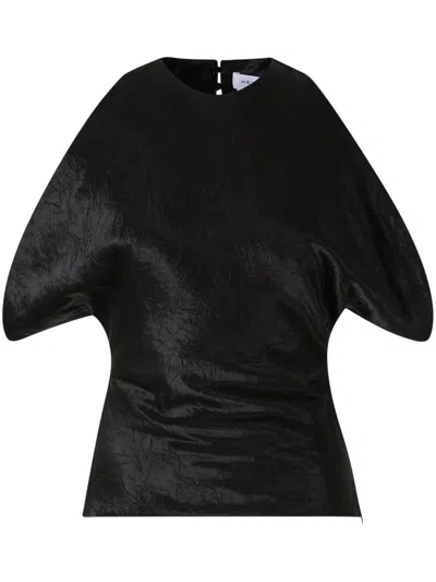 ALEXANDER MCQUEEN DRAPED ARMHOLE TOP